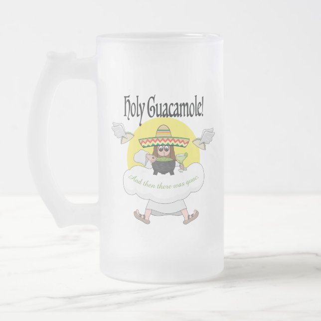 Vitre givrée de Guacamole, Mug (Gauche)