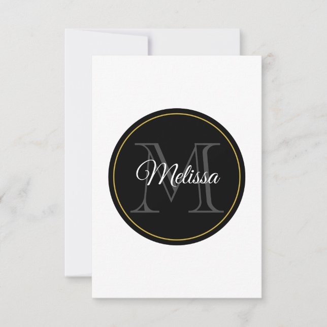 vitres de modèle de conception monogramme (Devant)