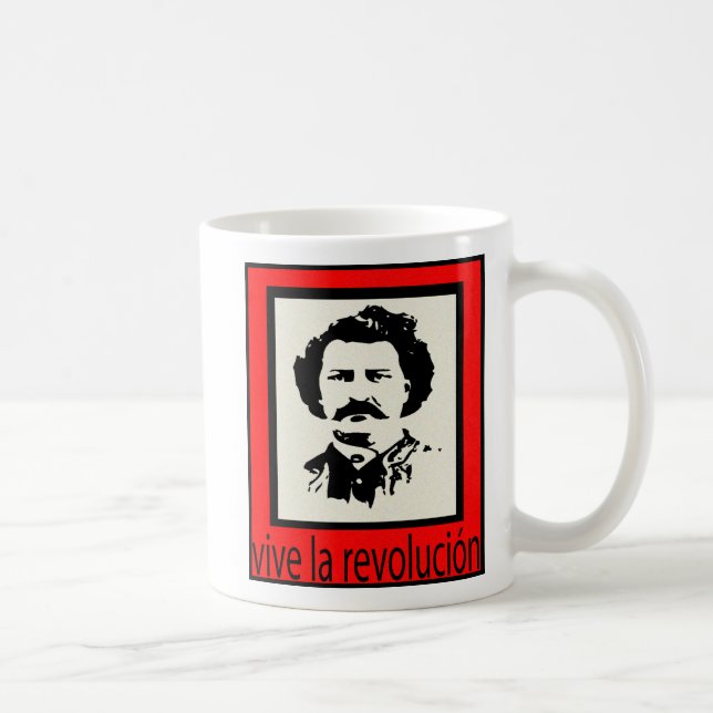 Viva La Révolution Louis Riel Mug (Droite)