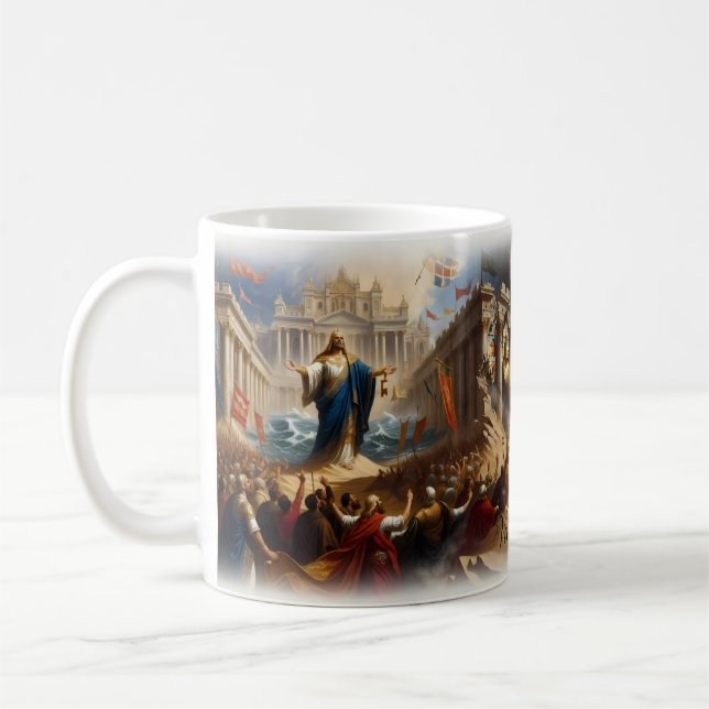 Viva La Vida — Gloire qui tombe en poussière Mug é (Gauche)