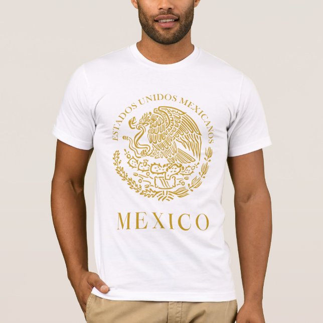 Viva México : Vibrant T-shirt de la fierté mexicai (Devant)