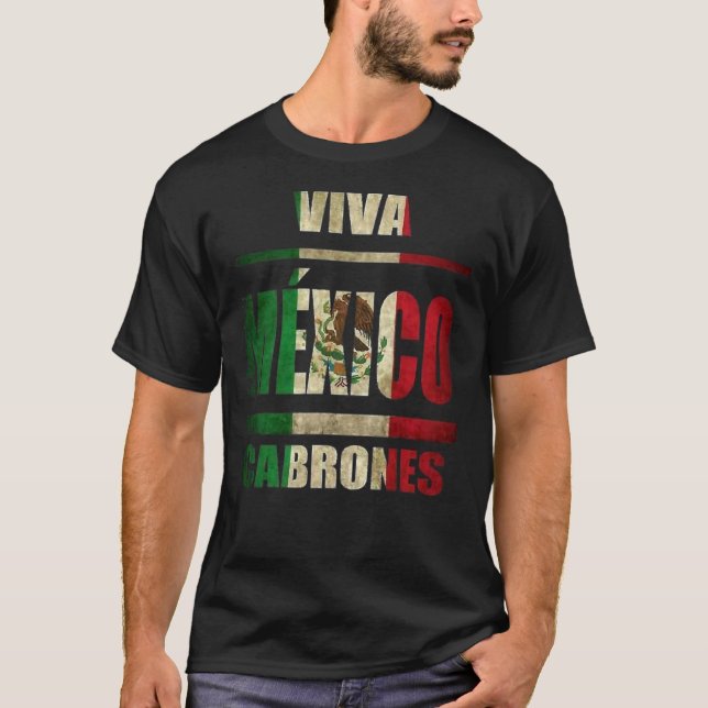 VIva Mexique Cabrones et noël mexico Tshirt (Devant)