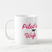 Vivant la tasse de l'épouse du pilote rêveur