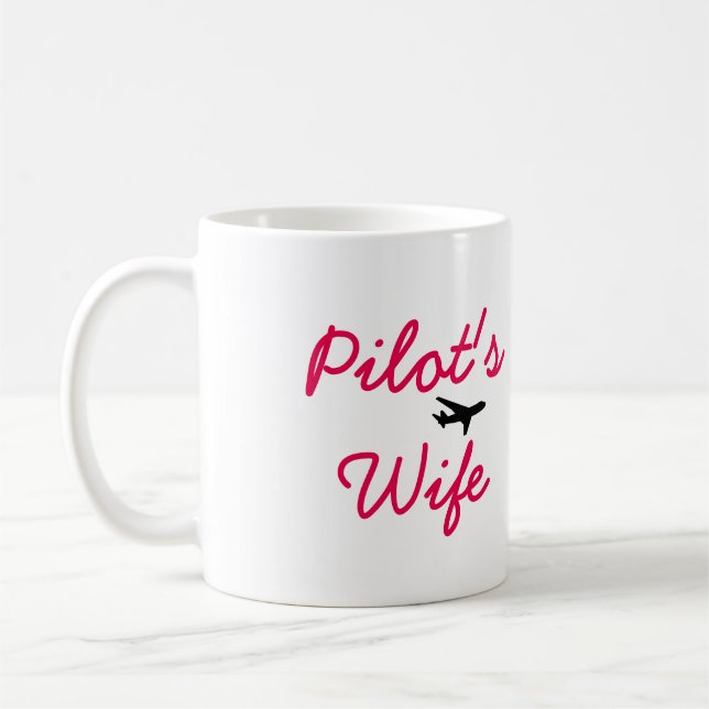 Vivant la tasse de l'épouse du pilote rêveur (Gauche)