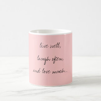 VIVANT, RIRE, TASSE D'AMOUR