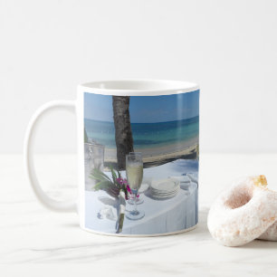 Vivant, rire, tasse d'amour avec la photo
