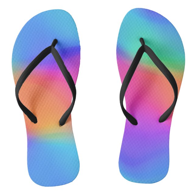 Vivants tongs holographiques (Semelle)
