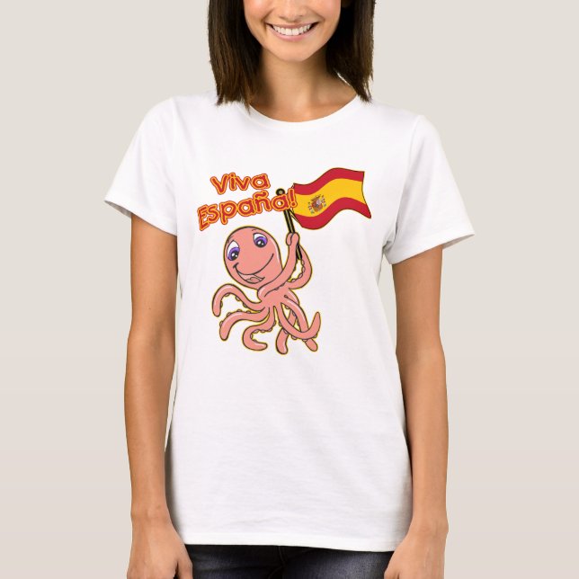 Vivats Espana avec le T-shirt du football de (Devant)