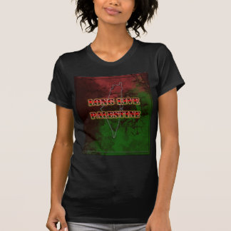 Vive la Palestine T-shirt féminin en détresse