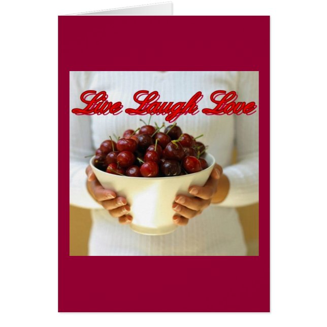 Vivent la carte d'amour de rire (Devant)