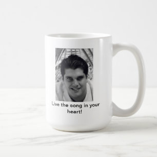 Vivent la chanson à votre coeur ! tasse avec