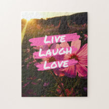 Vivent le puzzle d'amour de rire