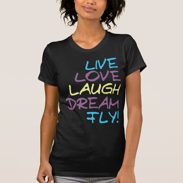 Vivent le T-shirt de 2 mouches (Devant)