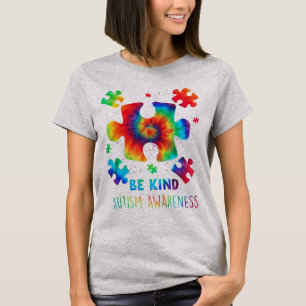 Vivez Amour Acceptez T-shirt Tie Dye Sensibilisati