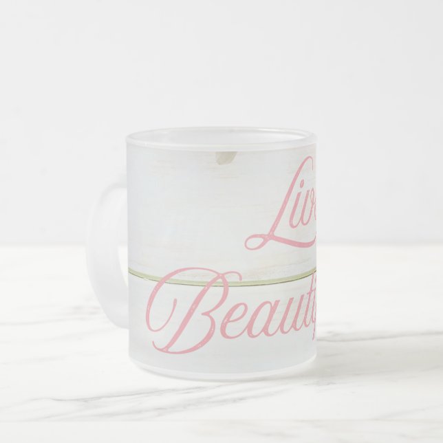 Vivez magnifiquement - Mug (Devant gauche)