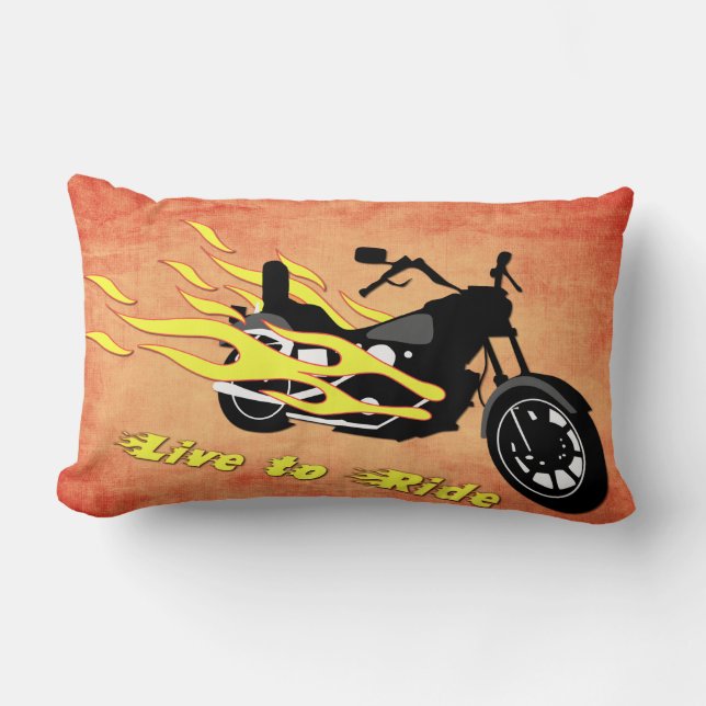 Vivez pour monter - le coussin lombaire de moto (Recto)
