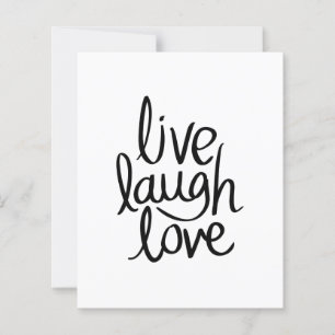 Vivez Riez Aimez – Typographie Inspirante Classiqu