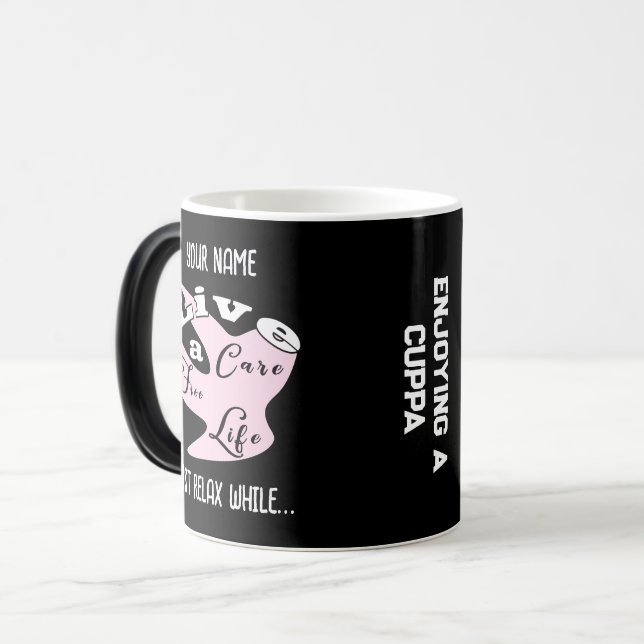 Vivez une tasse à café sans soins (Devant gauche)