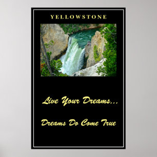 Vivez vos rêves Poster Yellowstone