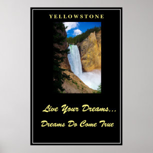 Vivez vos rêves Poster Yellowstone