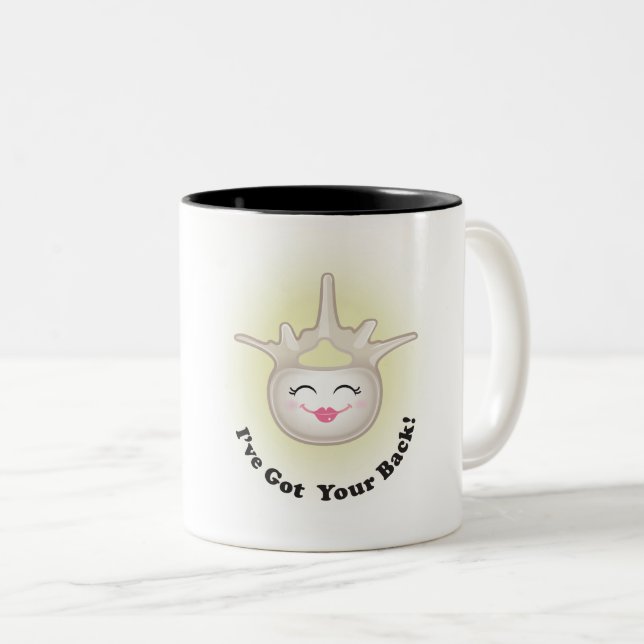 Vivian Vertebrae "J'ai ton dos !"Coffee Mug (Devant droit)