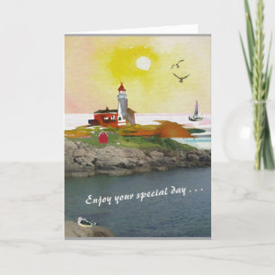 Vivian's Shop - La carte d'anniversaire du phare