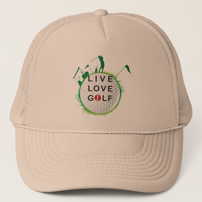 Vivre, aimer le Casquette de golf (Devant)