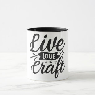 Vivre, Amour, Artisanat- Mug