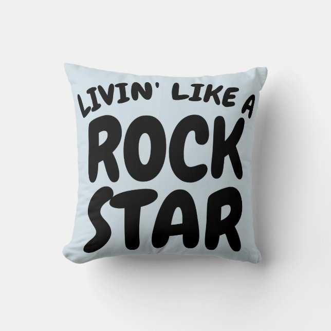 VIVRE COMME UN COUSSIN ROCK STAR (Recto)