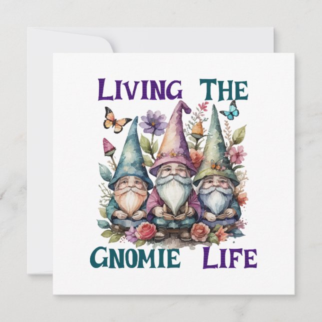 Vivre la vie de gnome (Devant)