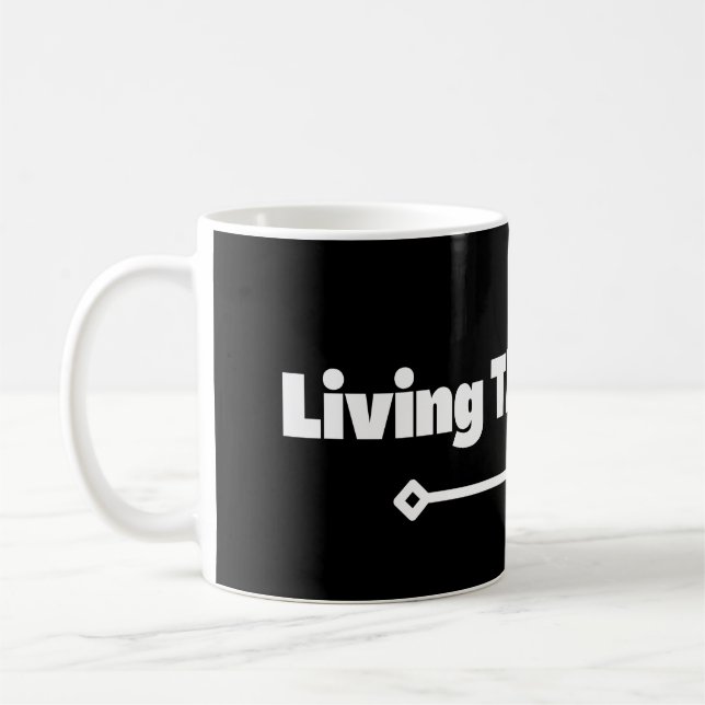 Vivre Le Rêve, Thème Positif Mug (Gauche)