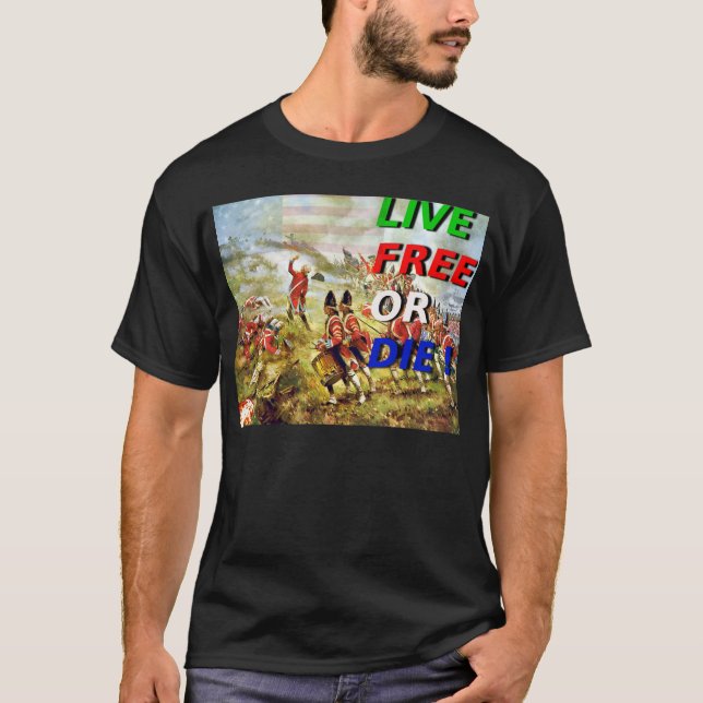 VIVRE LIBRE OU MOURIR ! T-shirt (Devant)