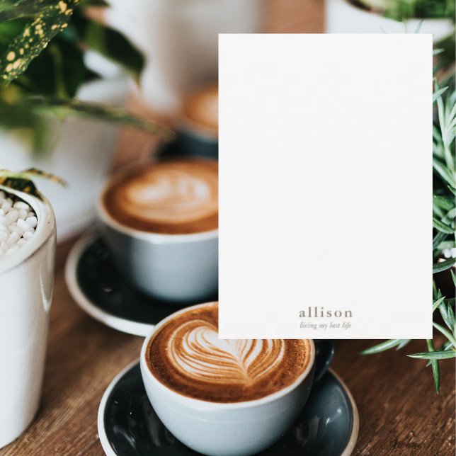 Vivre ma meilleure vie Merci personnalisé (Créateur téléchargé)