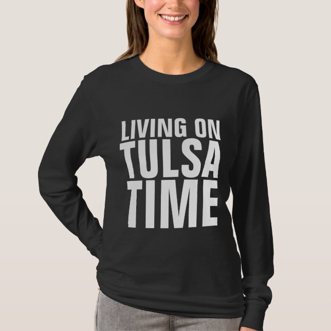 VIVRE SUR TULSA TIME T-Shirts VINTAGES (Devant)