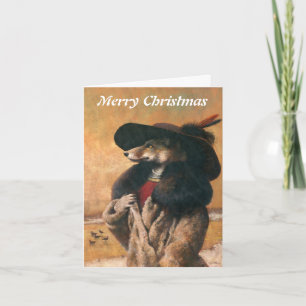 Vixen Carte de Noël Neige