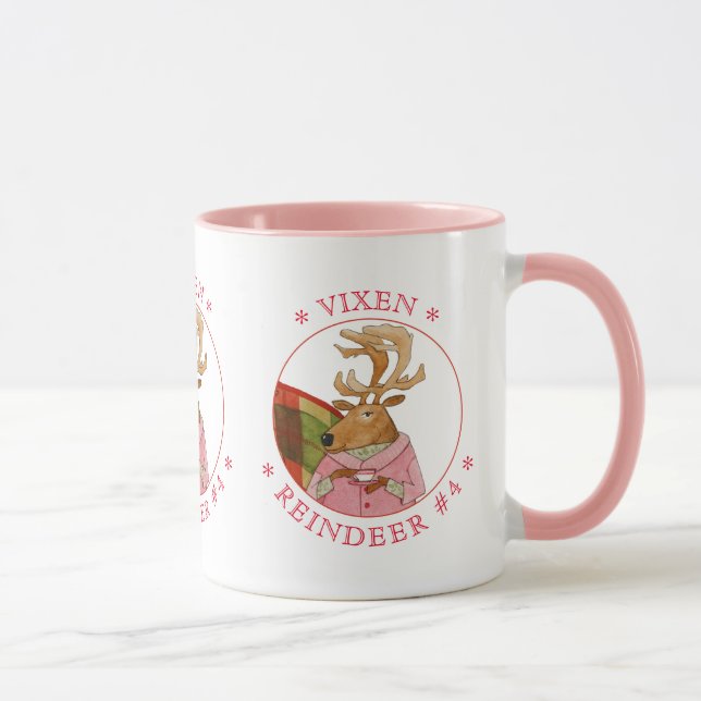 VIXEN REINDEER Pink Combo Mug (Droite)