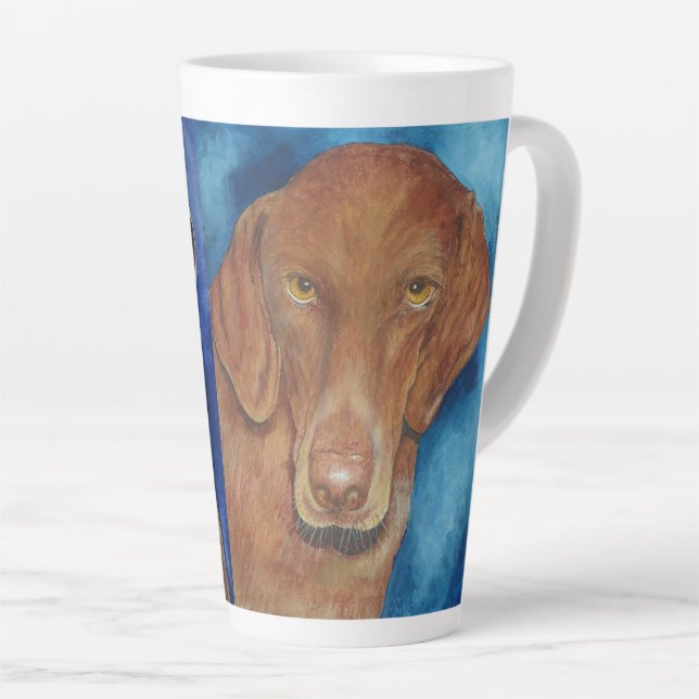 Vizsla Amoureux de les chiens Latte Mug (Angle droit)