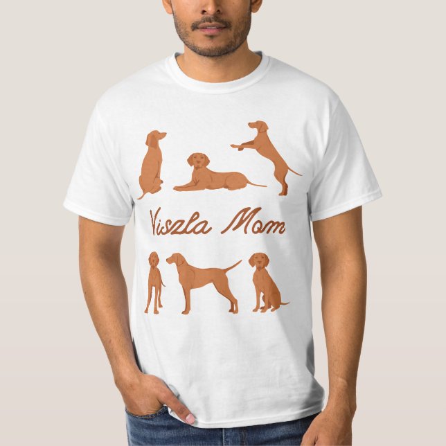 Vizsla Chien Maman Tshirt (Devant)