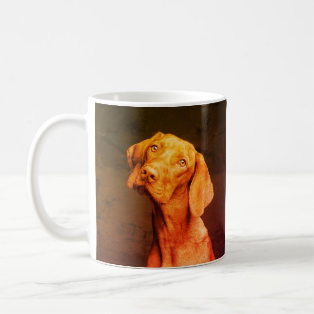 Vizsla Classique café Mug (Gauche)