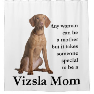 Vizsla Maman rideau de douche