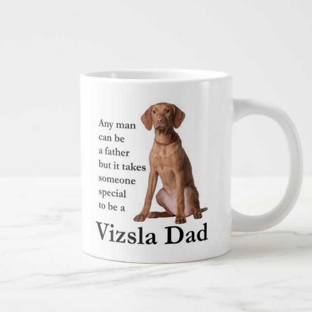 Vizsla Papa Jumbo Mug (Droite)