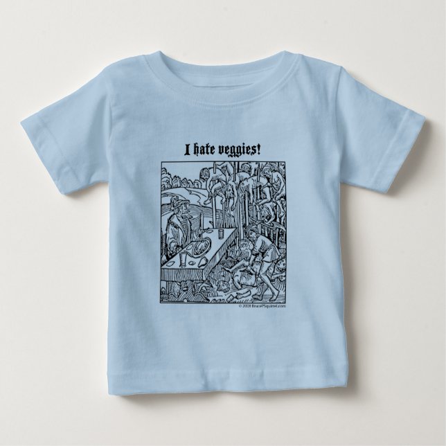 Vlad "je déteste le légume !" T-shirt infantile (Devant)