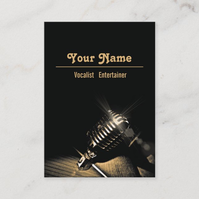 Vocaliste - Affaires, Carte horaire, grand (Devant)