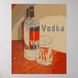 Vodka Advertisement Poster