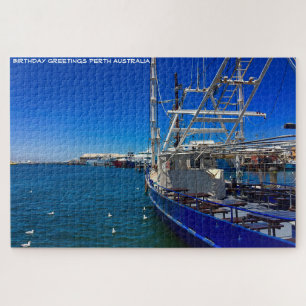 Voeux d'anniversaire Perth Australie Jigsaw Puzzle