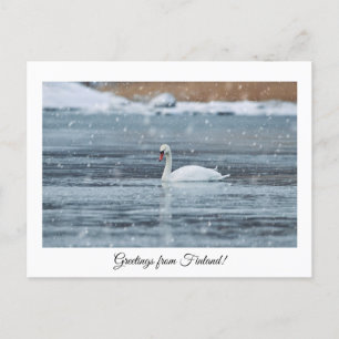 Voeux de la Finlande carte postale