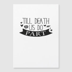 Vœux de mariage Jusqu'à ce que la mort nous sépare