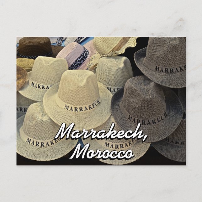 Voeux de Marrakech Maroc Carte postale (Devant)