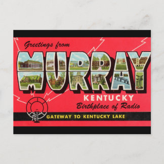 Voeux de Murray Kentucky Travel Carte postale
