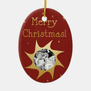 Voeux de Noël brillants - ornement